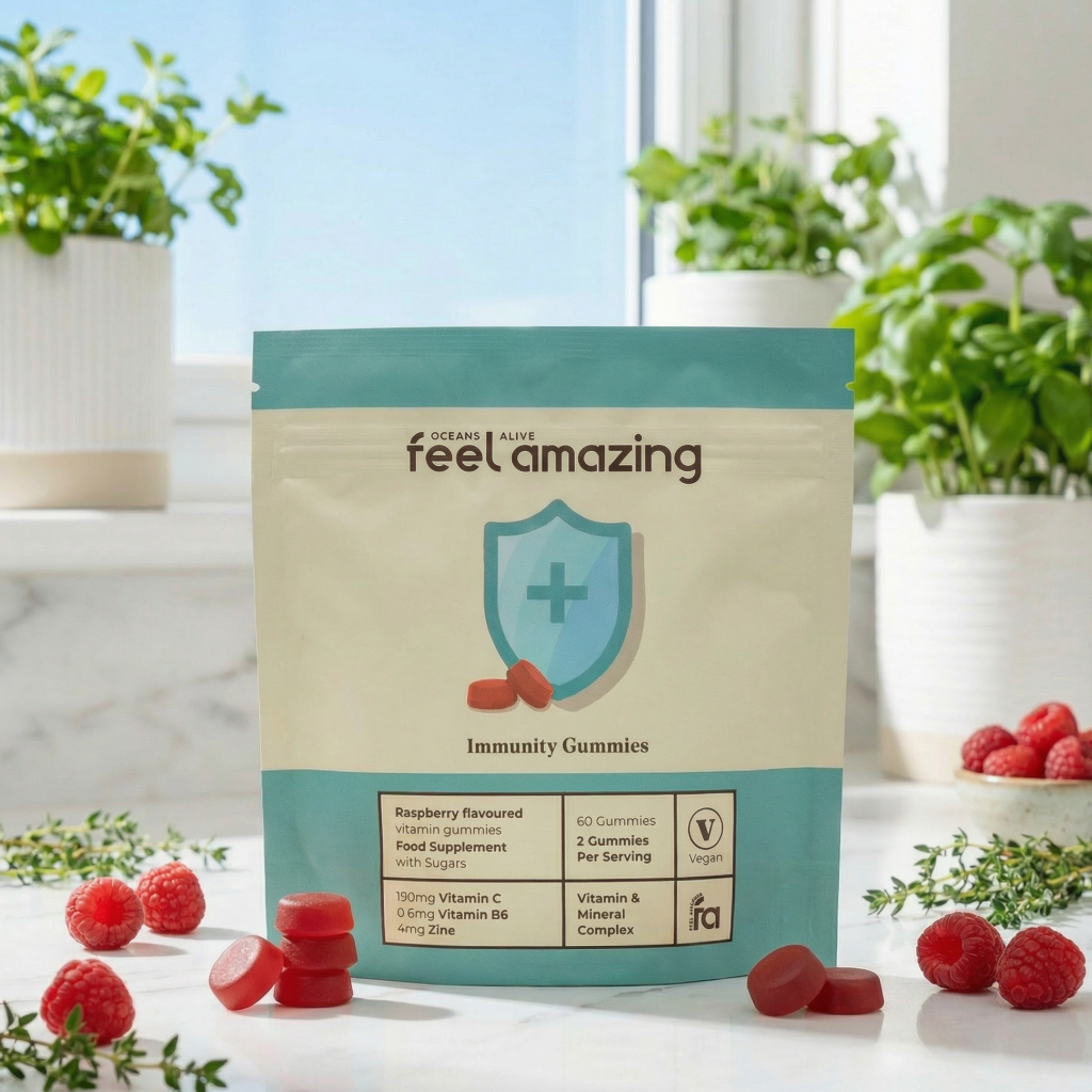 Feel Amazing Feel Amazing Immunity | 60 Gummies | Pouch