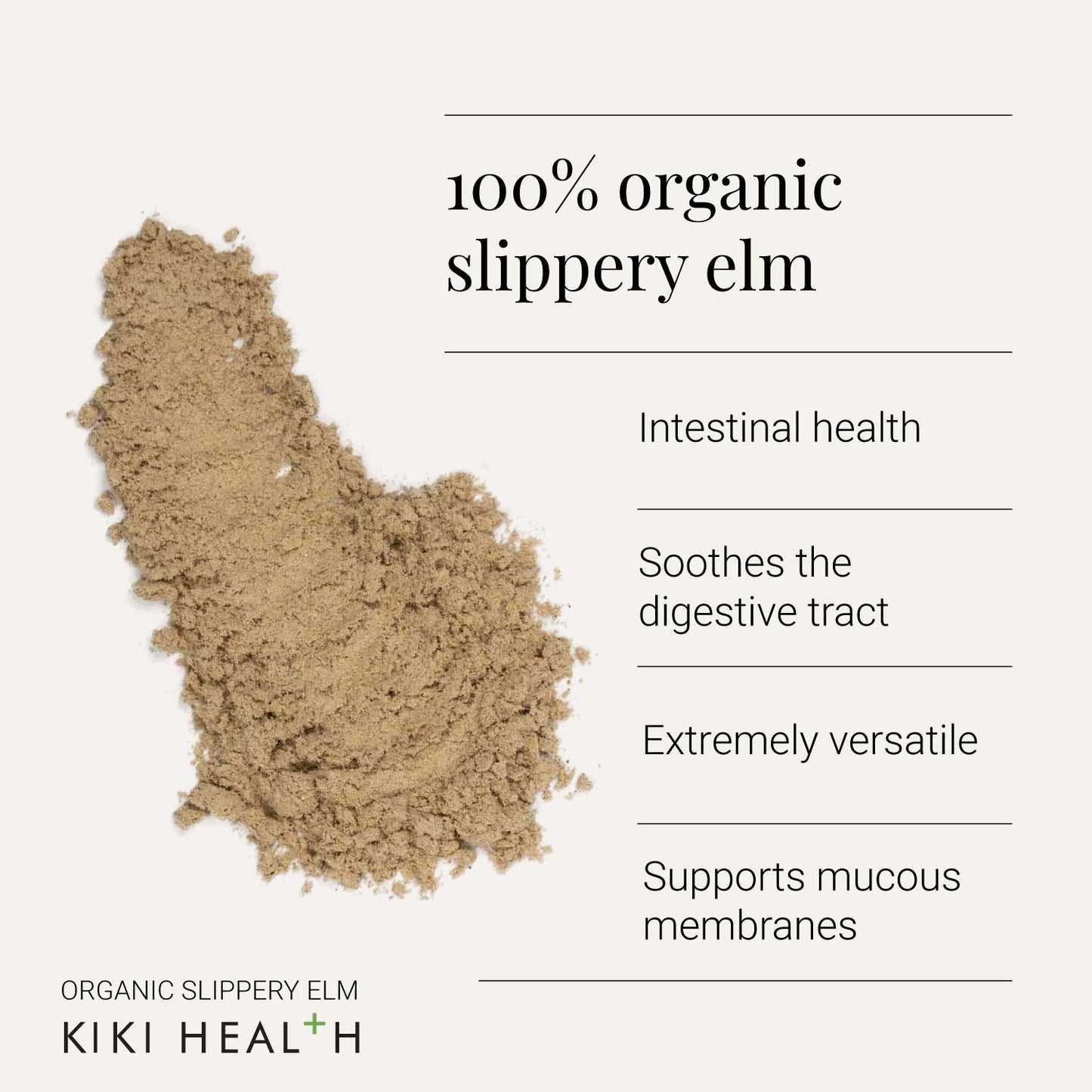Kiki Health KIKI Health Organic Slippery Elm Powder | 45g