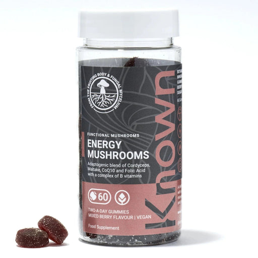 Known Nutrition Energy Mushrooms Vegan Gummies