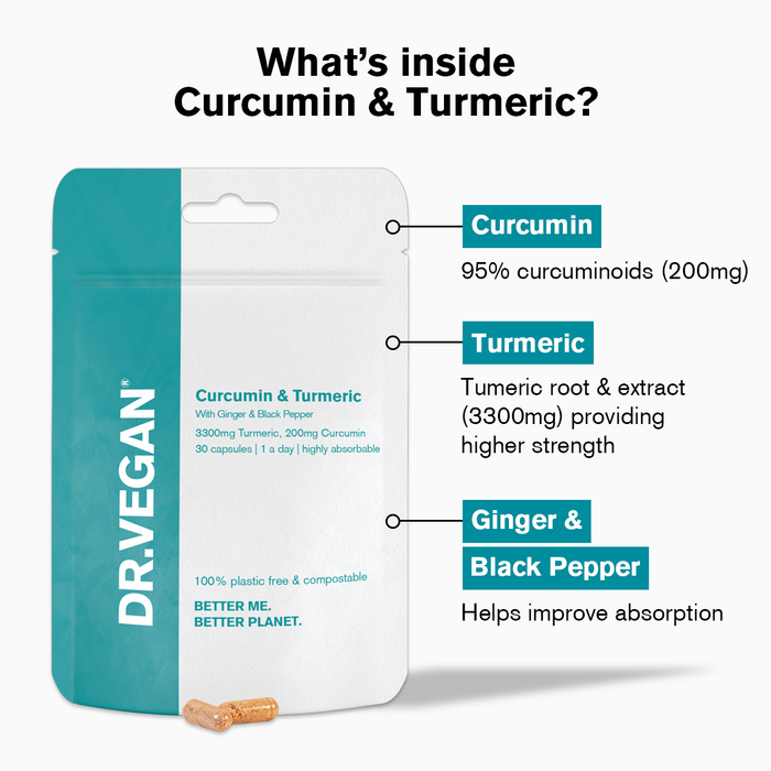 Oceans Alive DR.VEGAN® Curcumin & Turmeric