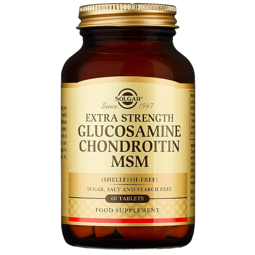 Solgar Solgar Extra Strength Glucosamine Chondroitin MSM | 60 Tablets
