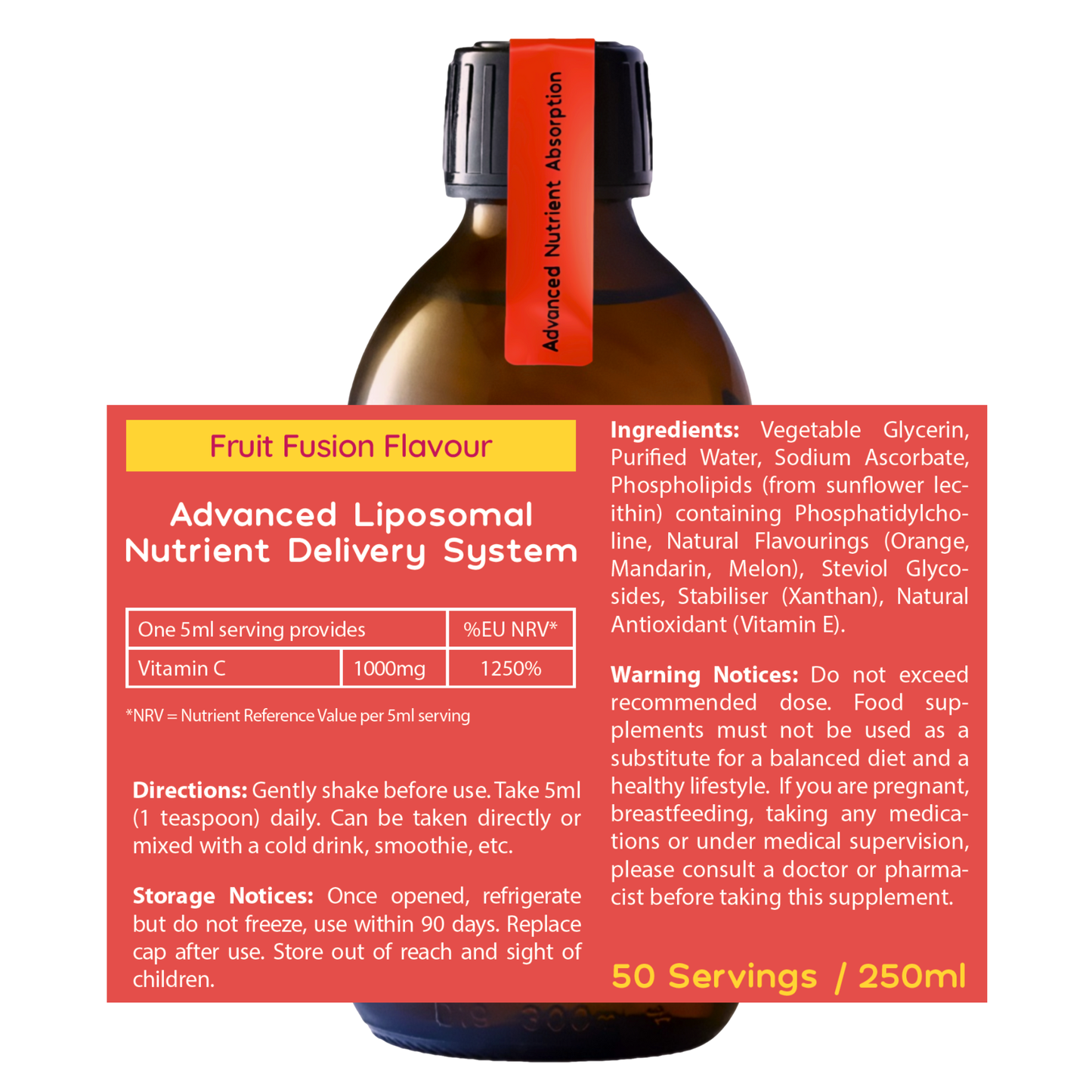 Well Actually Liposomal Vitamin C Well Actually Liposomal Vitamin C | 250ml