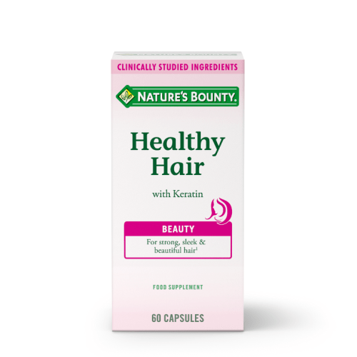 Nature's Bounty Nature's Bounty Keratin Healthy Hair | 60 Capsules