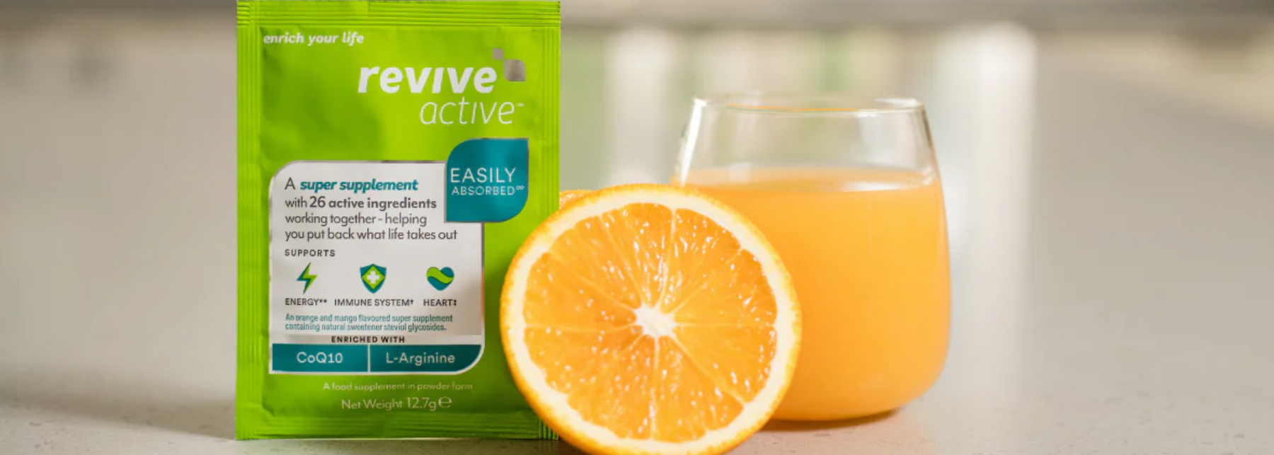 Revive Active - The importance of CoQ10 for energy & heart health