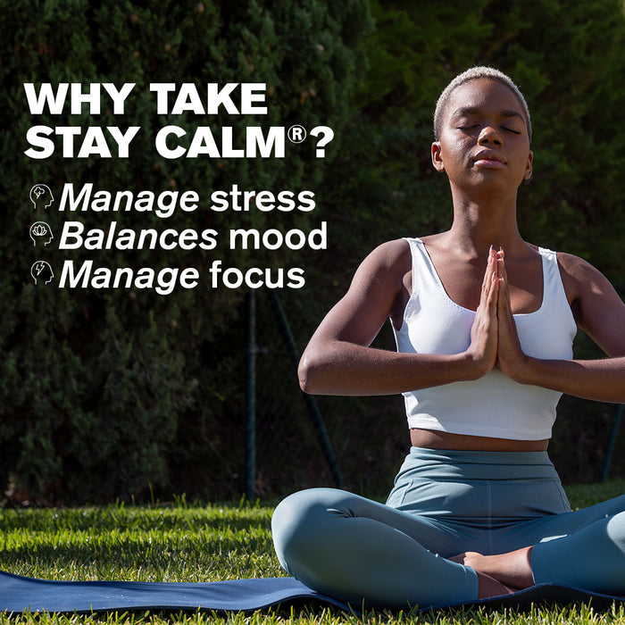 DR.VEGAN Stay Calm Destress Supplement | 60 Capsules