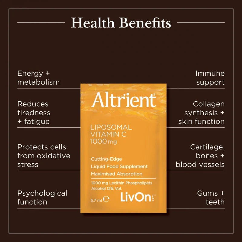 Altrient Liposomal Vitamin C Altrient C | Liposomal Vitamin C | 30 Sachets