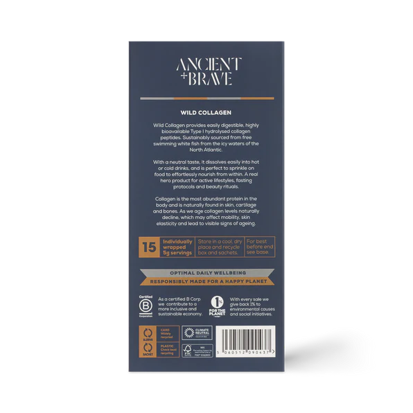 Ancient + Brave Single Unit Ancient and Brave Wild Collagen Sachets | 15 Sachets
