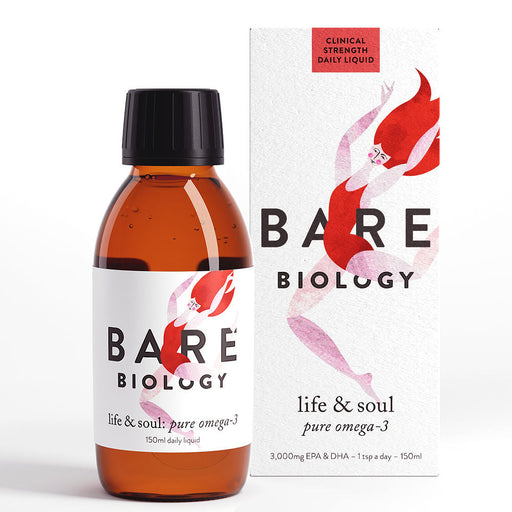 Bare Biology Bare Biology Life & Soul Pure Omega 3 Clinical Strength |150ml