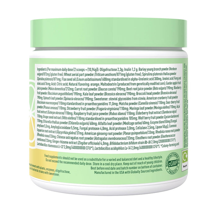 Bloom Bloom Citrus Greens & Superfoods - 30 Servings