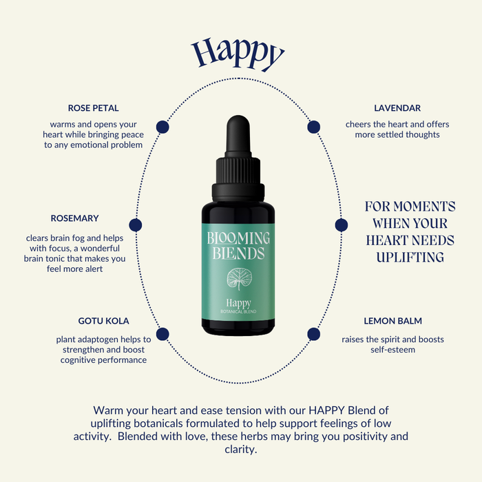 Blooming Blends Blooming Blends Happy Tincture | 30ml