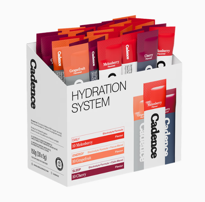 Cadence Vitamins & Supplements Cadence Hydration Stack | Variety | 30 Sachets