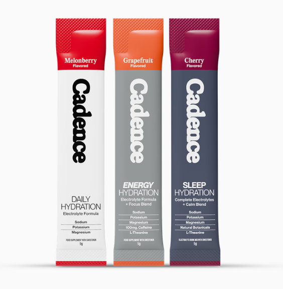 Cadence Vitamins & Supplements Cadence Hydration Stack | Variety | 30 Sachets