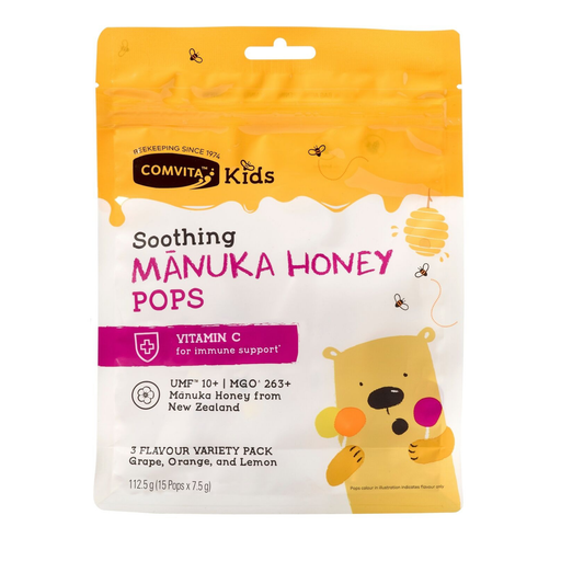 Comvita Comvita Kids Soothing Manuka Honey Pops (UMF 10+) | 15 Pops