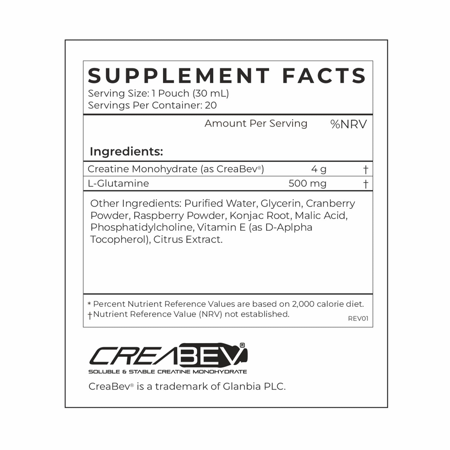 Cymbiotika Cymbiotika Liposomal Creatine | 30 Servings