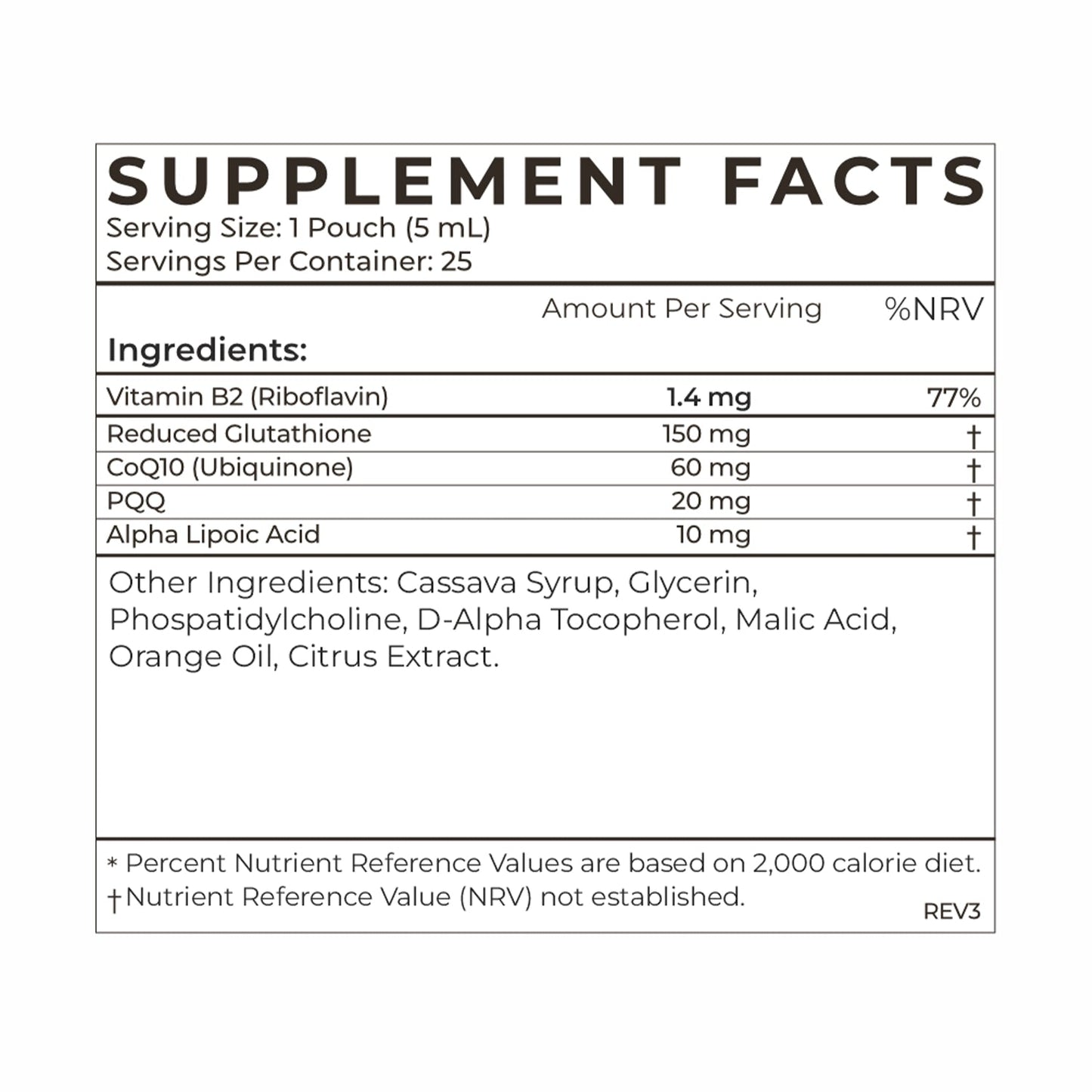 Cymbiotika Cymbiotika Liposomal Glutathione | 25 Servings