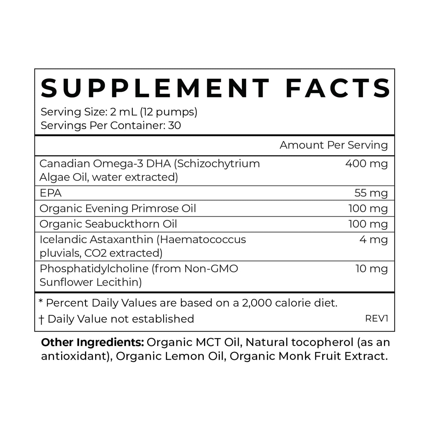 Cymbiotika Cymbiotika The Omega | 60ml | 30 Servings