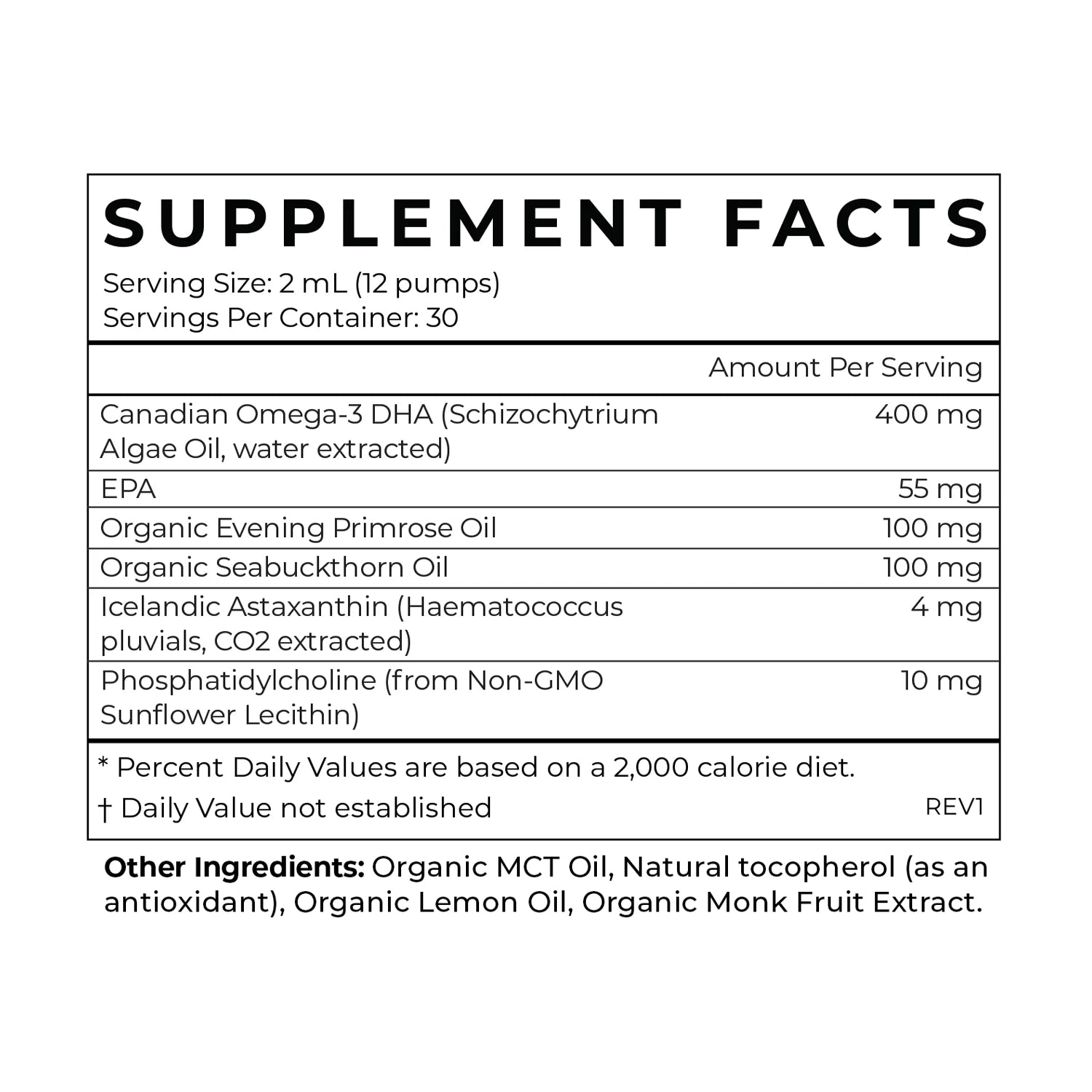 Cymbiotika Cymbiotika The Omega | 60ml | 30 Servings