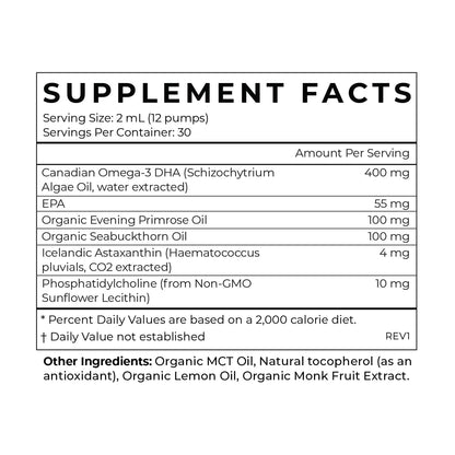 Cymbiotika Cymbiotika The Omega | 60ml | 30 Servings