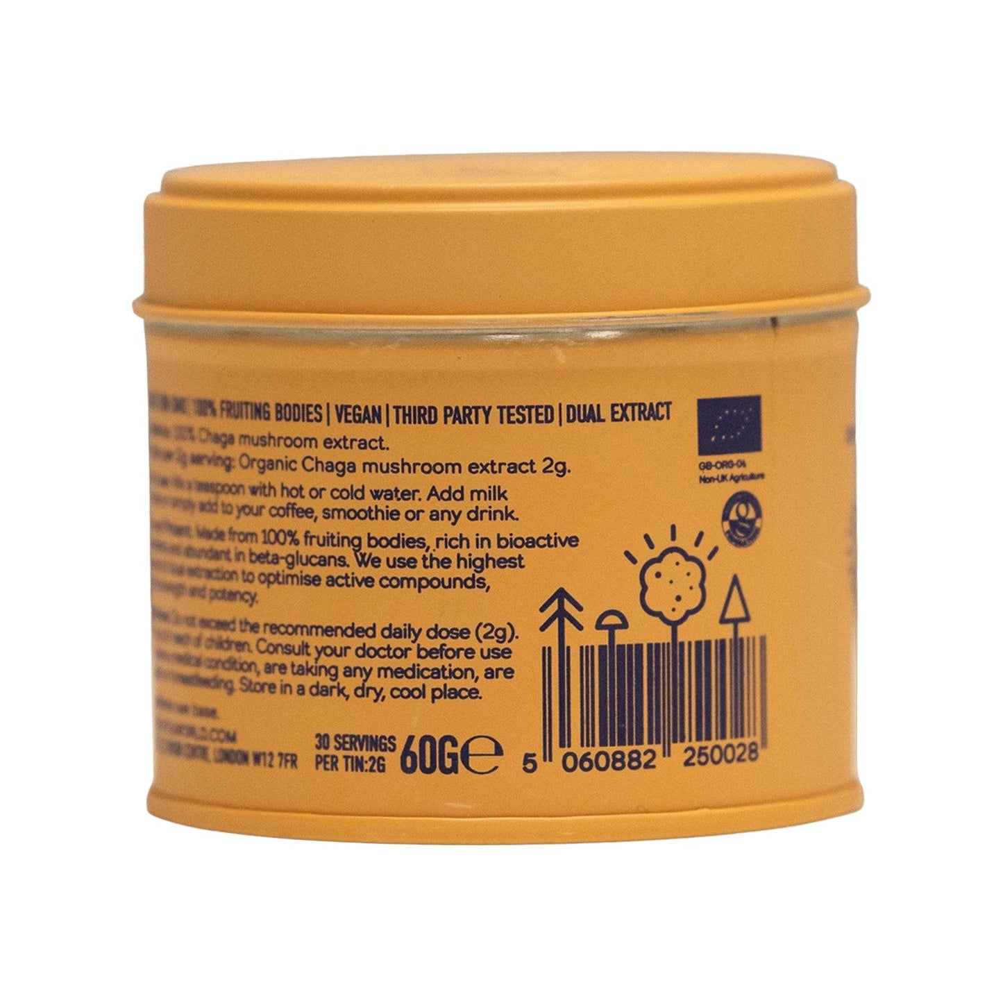 Dirtea Dirtea Chaga powder | 60g