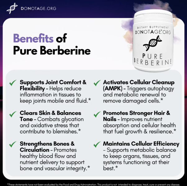 Do Not Age Berberine Do Not Age Pure Berberine