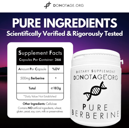 Do Not Age Berberine Do Not Age Pure Berberine
