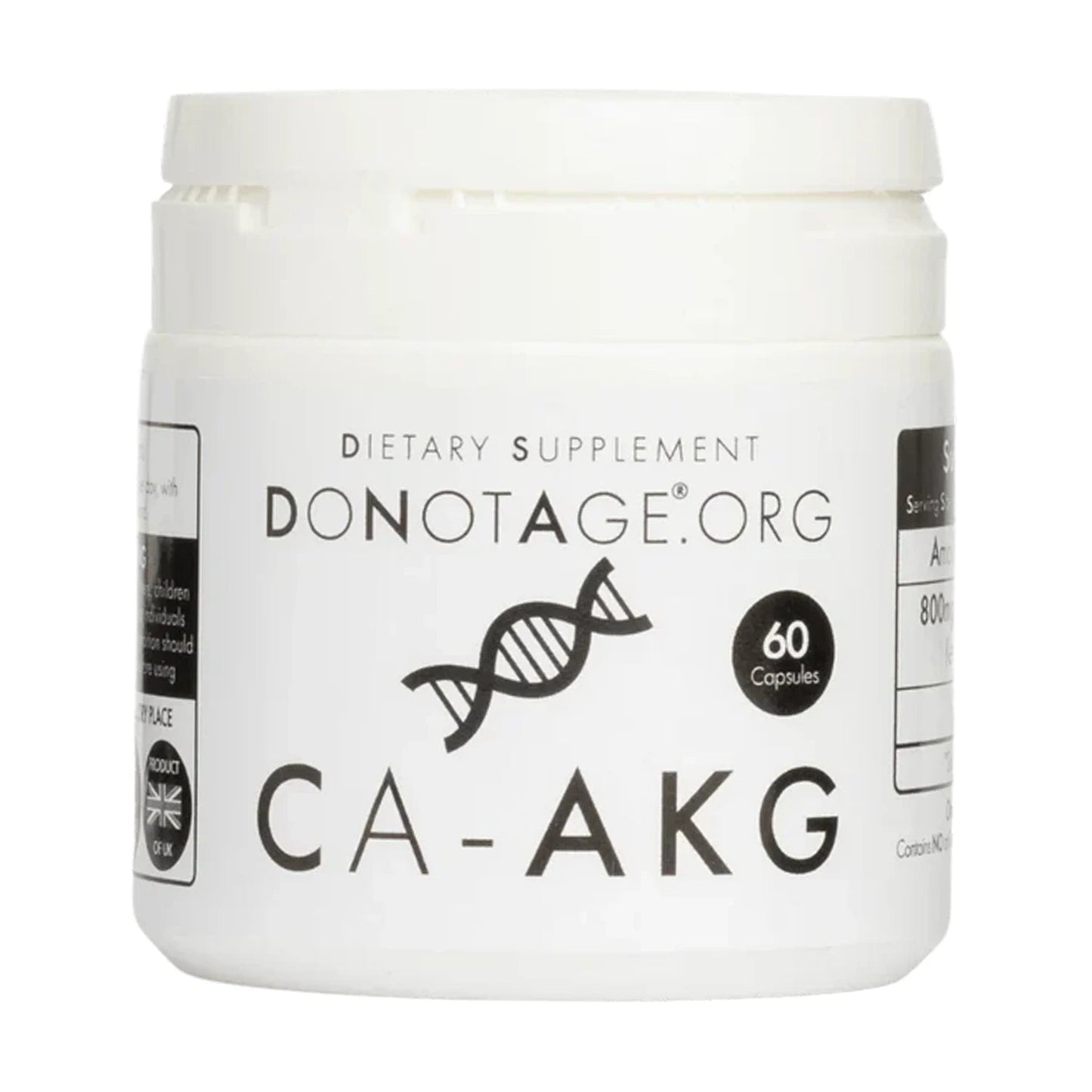 Do Not Age Do Not Age CaAKG (Calcium Alpha-Ketoglutarate) | 60 capsules