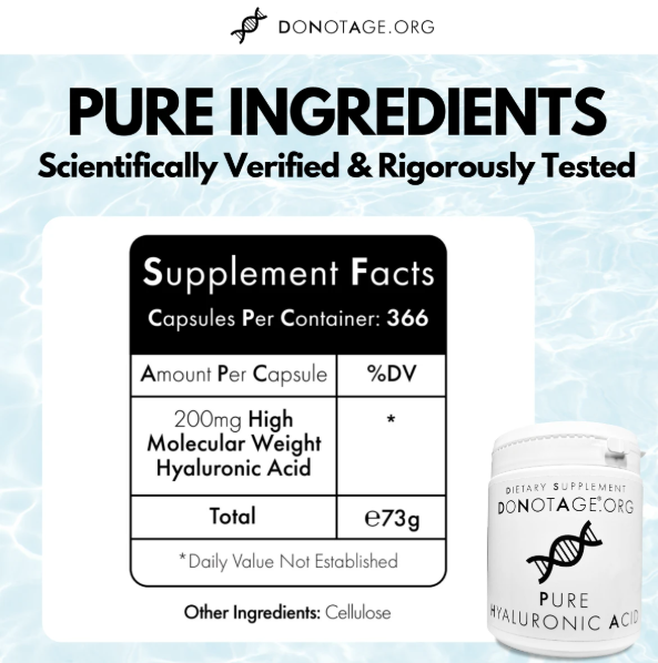 Do Not Age Do Not Age Pure Hyaluronic Acid