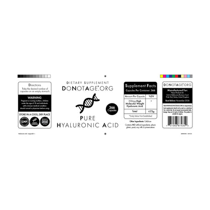 Do Not Age Do Not Age Pure Hyaluronic Acid