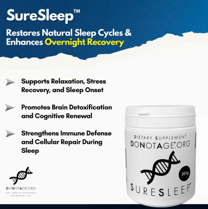 Do Not Age Vitamins & Supplements Do Not Age SureSleep | 120g Powder