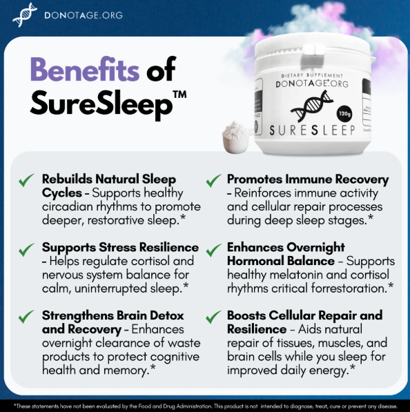 Do Not Age Vitamins & Supplements Do Not Age SureSleep | 120g Powder