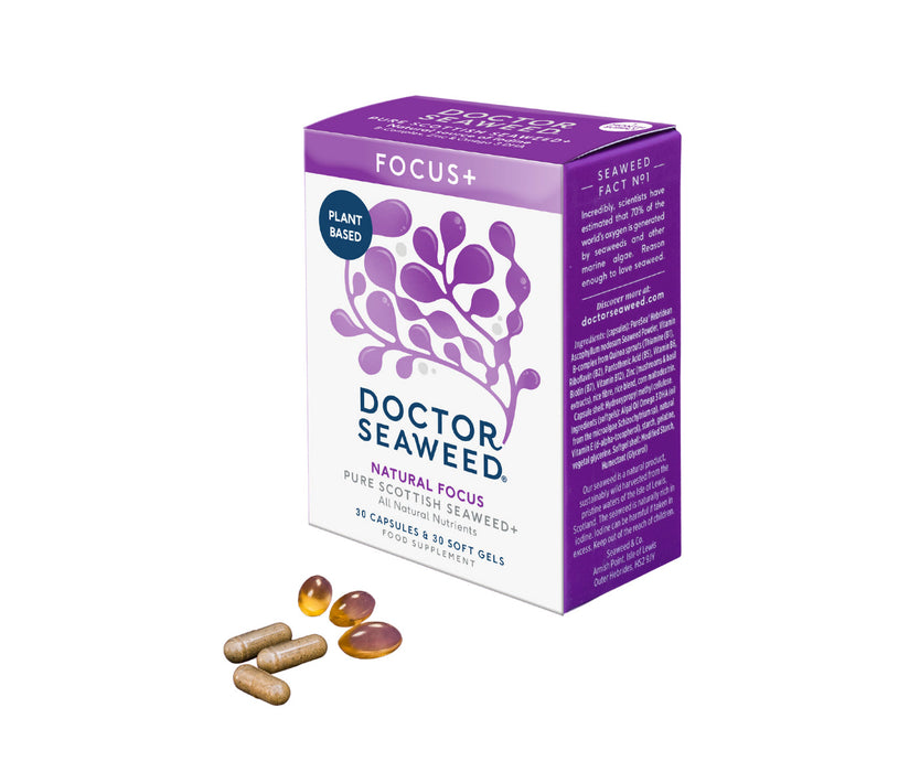 Doctor Seaweed Doctor Seaweed's Focus+ Supplement | 60 Capsules