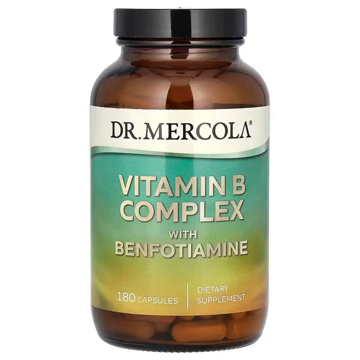 Dr Mercola B Complex with Benfotiamine Dr Mercola Vitamin B Complex with Benfotiamine