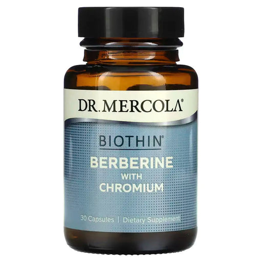 Dr Mercola Berberine Dr Mercola BIOTHIN Berberine with Chromium | 30 Capsules