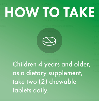 Dr Mercola Multi Vitamin Dr Mercola Chewable Multivitamin for Kids | 60 Tablets