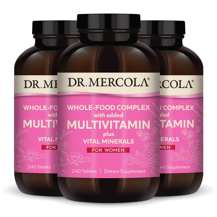 Dr Mercola Multi Vitamin Dr Mercola WholeFood Multivitamin for Women | 240 Tablets