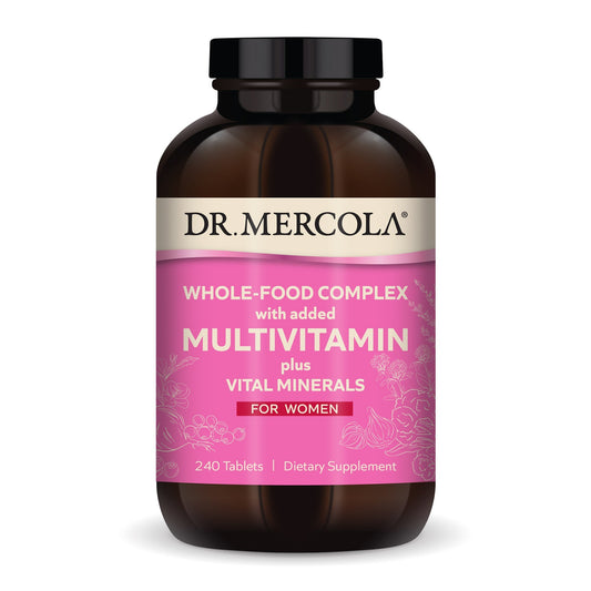 Dr Mercola Multi Vitamin Dr Mercola WholeFood Multivitamin for Women | 240 Tablets