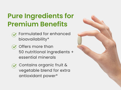 Dr Mercola Multivitamin Dr Mercola WholeFood Multivitamin Plus | 240 Tablets