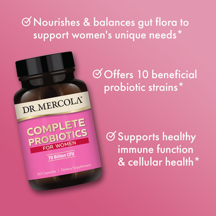 Dr Mercola Probiotic Dr Mercola Complete Probiotics for Women