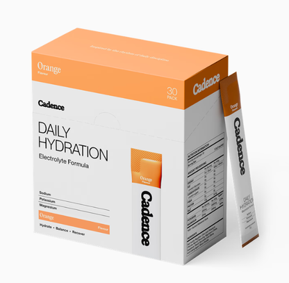 Dr Mercola Vitamins & Supplements Cadence Daily Hydration Sachets | Orange | 30 Sachets