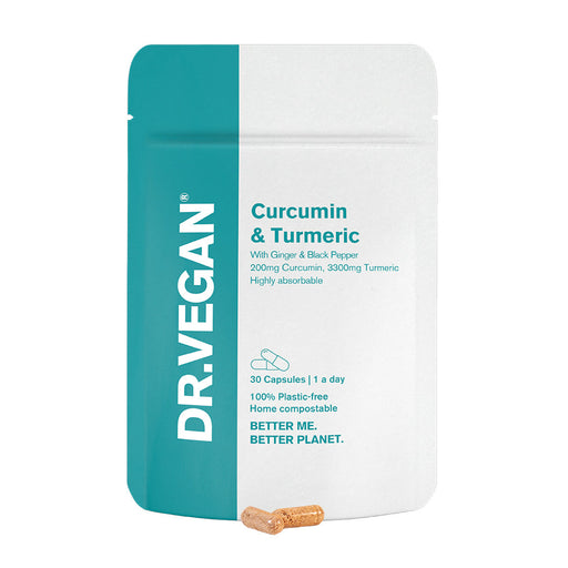 Dr Vegan DR.VEGAN Curcumin & Turmeric | 30 Capsules