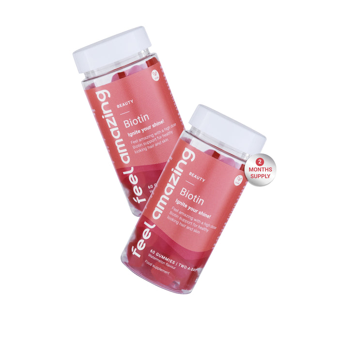 Feel Amazing 2 Pack - Save 5% Feel Amazing Biotin | 60 Gummies