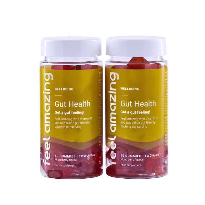 Feel Amazing 2 Pack - Save 5% Feel Amazing Gut Health Probiotic+ | 60 Gummies