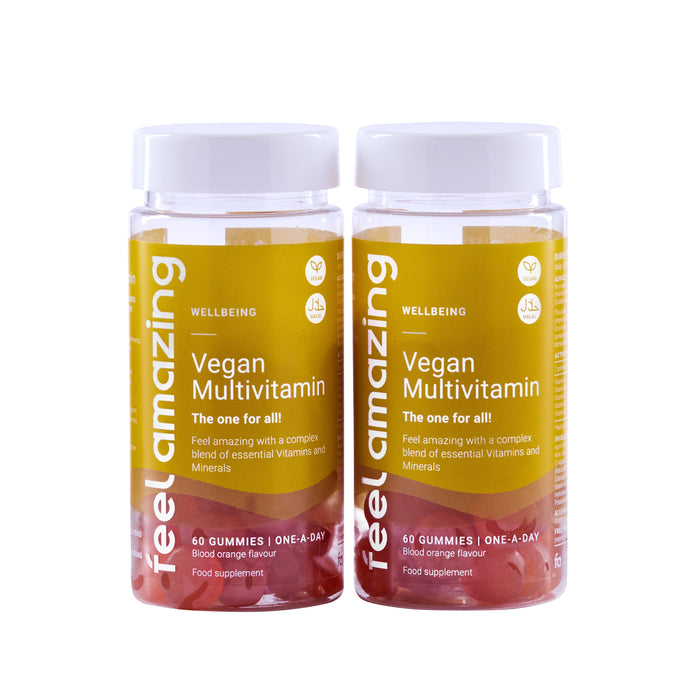 Feel Amazing 2 Pack - Save 5% Feel Amazing Multivitamin Vegan | 60 Gummies
