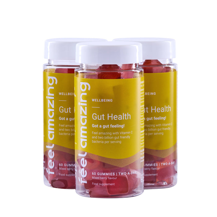 Feel Amazing 3 Pack - Save 10% Feel Amazing Gut Health Probiotic+ | 60 Gummies