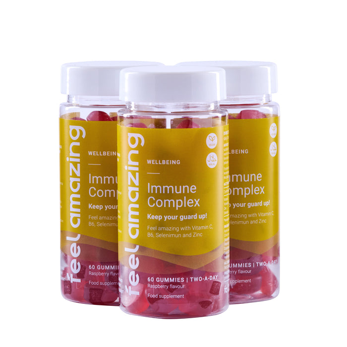 Feel Amazing 3 Pack - Save 10% Feel Amazing Immune Complex | 60 Gummies