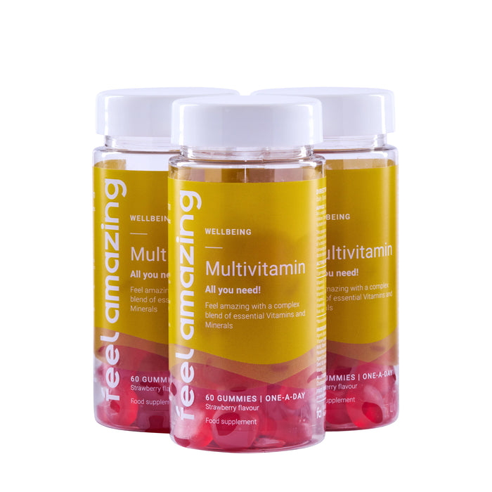 Feel Amazing 3 Pack - Save 10% Feel Amazing Multivitamin | 60 Gummies