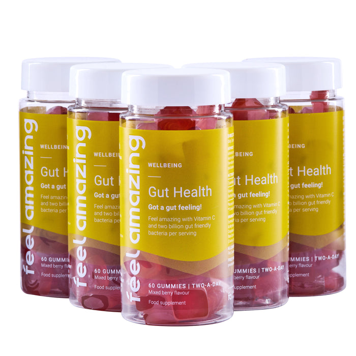 Feel Amazing 5 Pack - Save 15% Feel Amazing Gut Health Probiotic+ | 60 Gummies