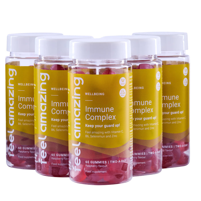 Feel Amazing 5 Pack - Save 15% Feel Amazing Immune Complex | 60 Gummies