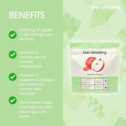 Feel Amazing Feel Amazing Apple Cider Vinegar Gummies Pouch | 30 Gummies