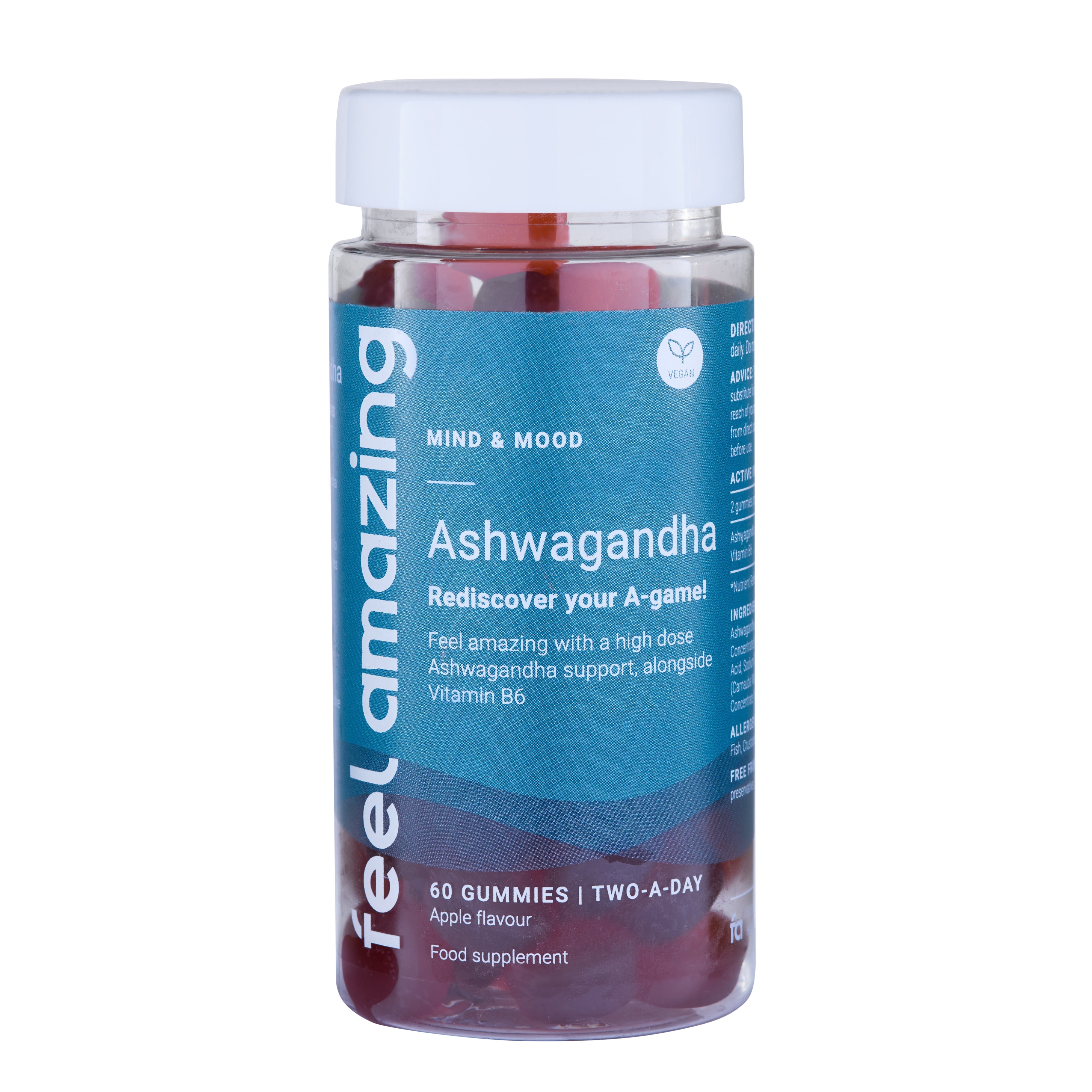 Feel Amazing Ashwagandha Gummies x 60 Oceans Alive